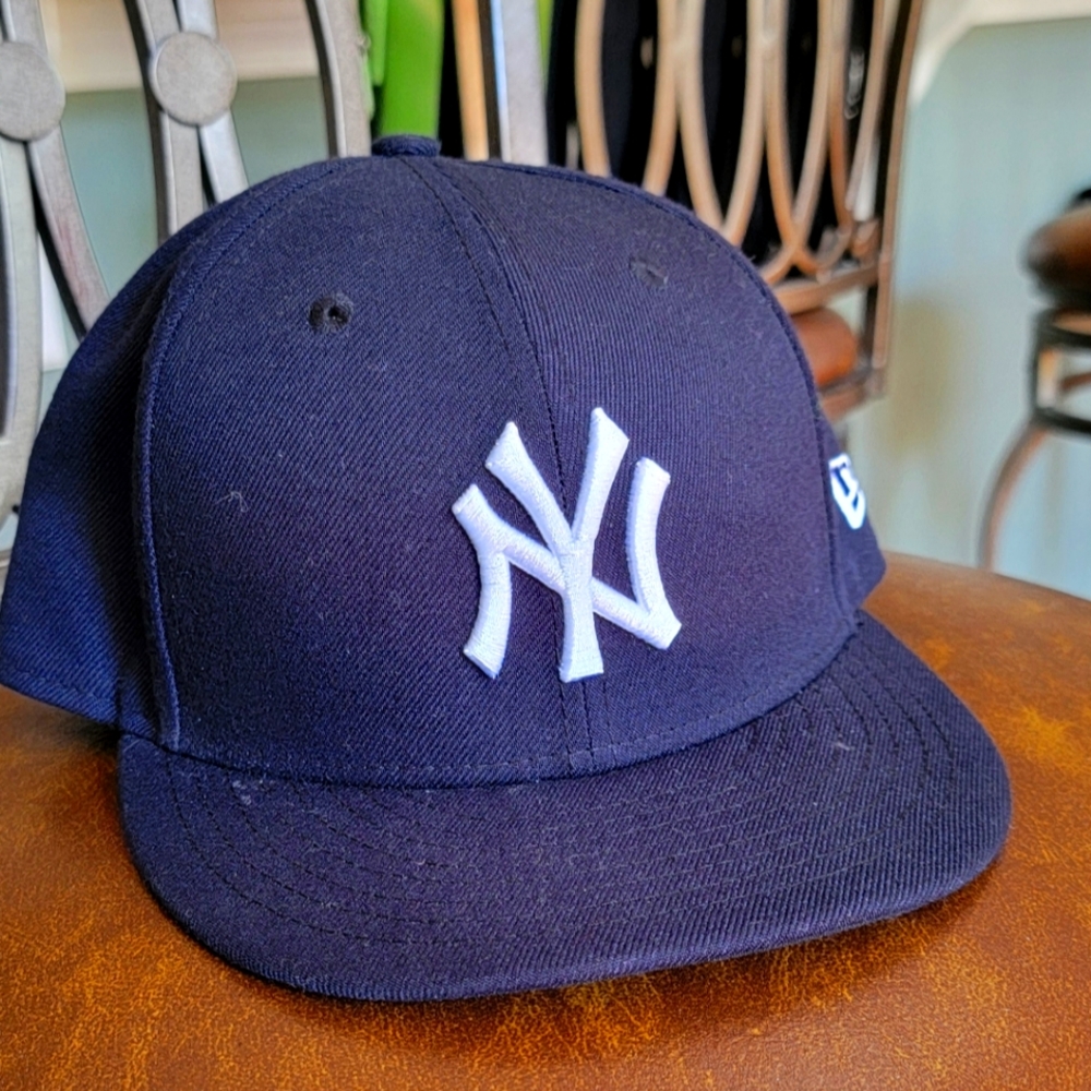 New Era Navy Blue Cap with White Logo